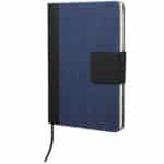 5.5'' x 8.5'' FSC® Recycled Canvas Bound Notebook - 8