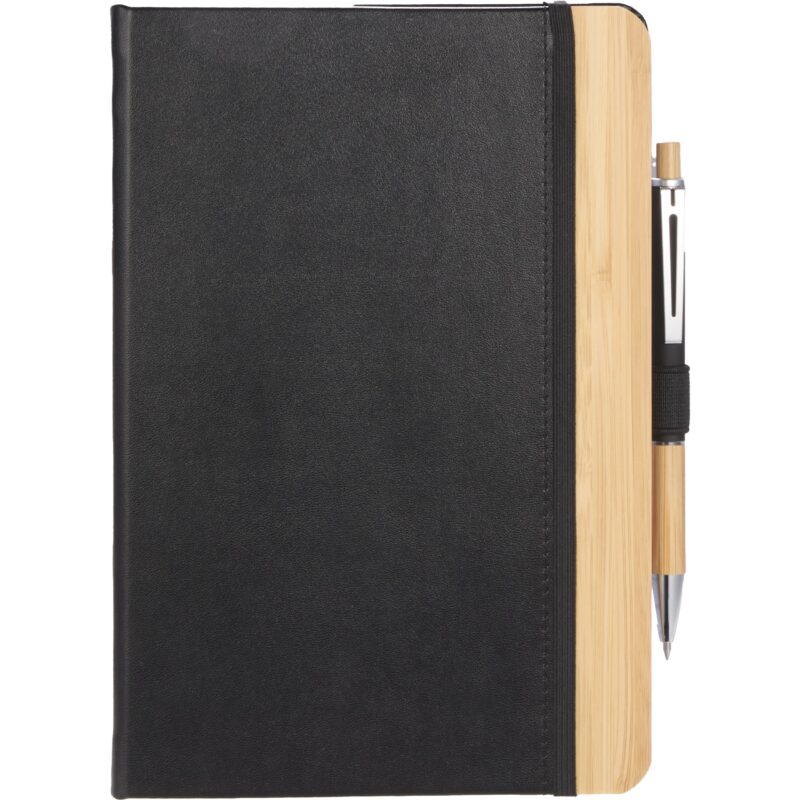 5.5'' x 8.5'' FSC® Recycled Kia Bamboo Journal - 3
