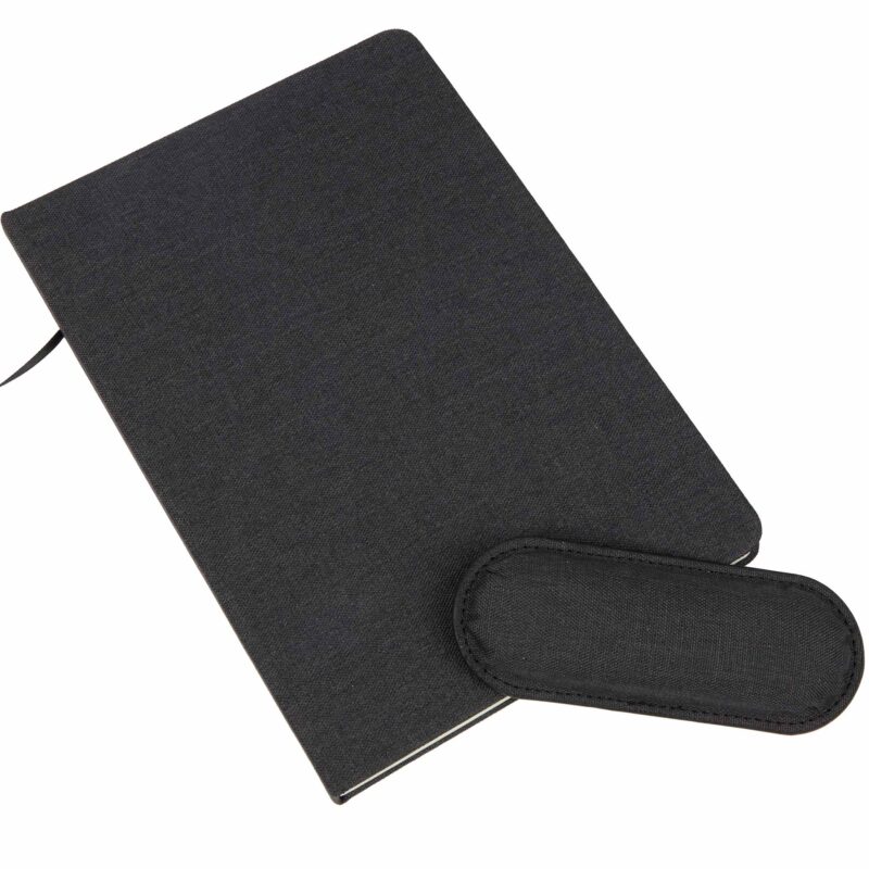 5.5'' x 8.5'' FSC® Recycled PET Office Bound Notebook - 4
