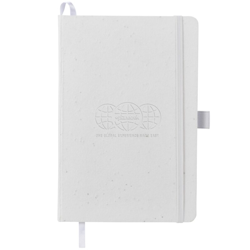 5.5'' x 8.5'' FSC® Recycled Seed Paper Bound Journal - 2