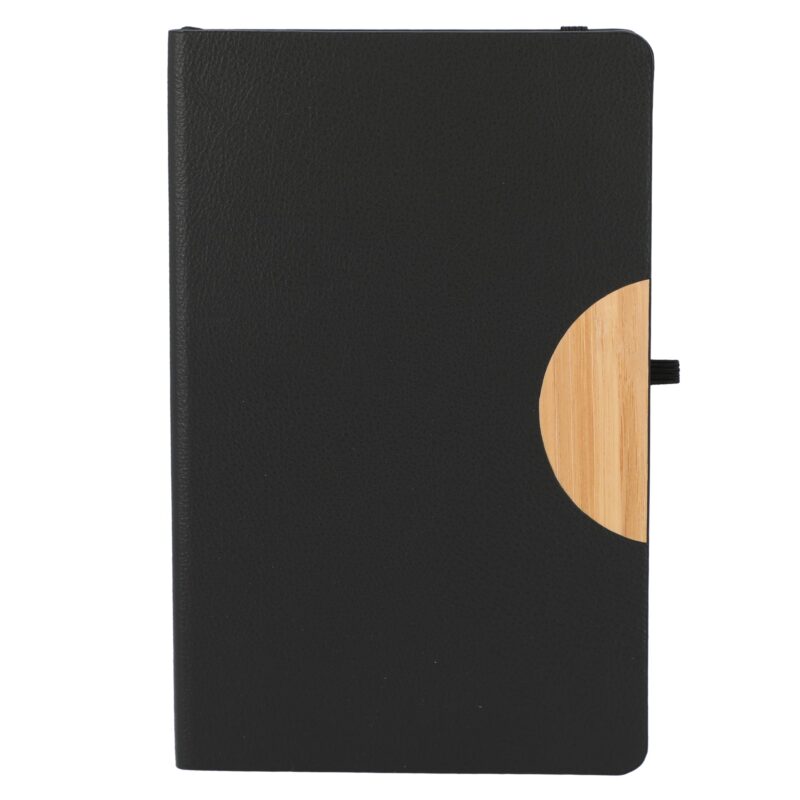 5.5'' x 8.5'' Kaya Recycled PU and Bamboo Journal - 4