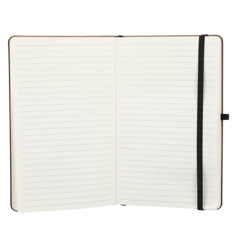 5.5'' x 8.5'' Kaya Recycled PU and Bamboo Journal - 5
