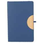 5.5'' x 8.5'' Kaya Recycled PU and Bamboo Journal - 8