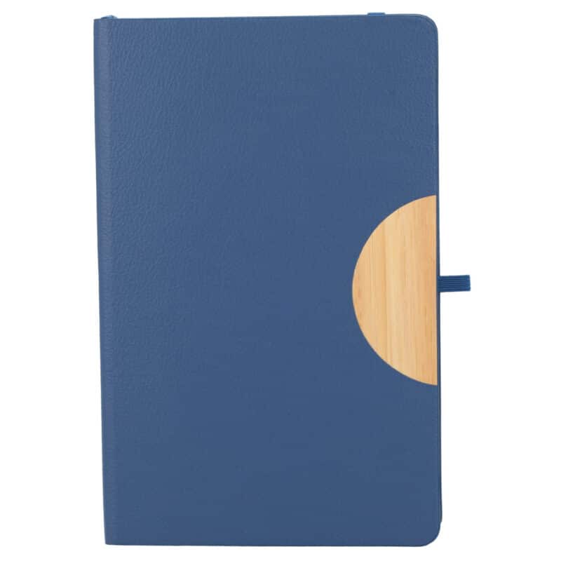 5.5'' x 8.5'' Kaya Recycled PU and Bamboo Journal - 8