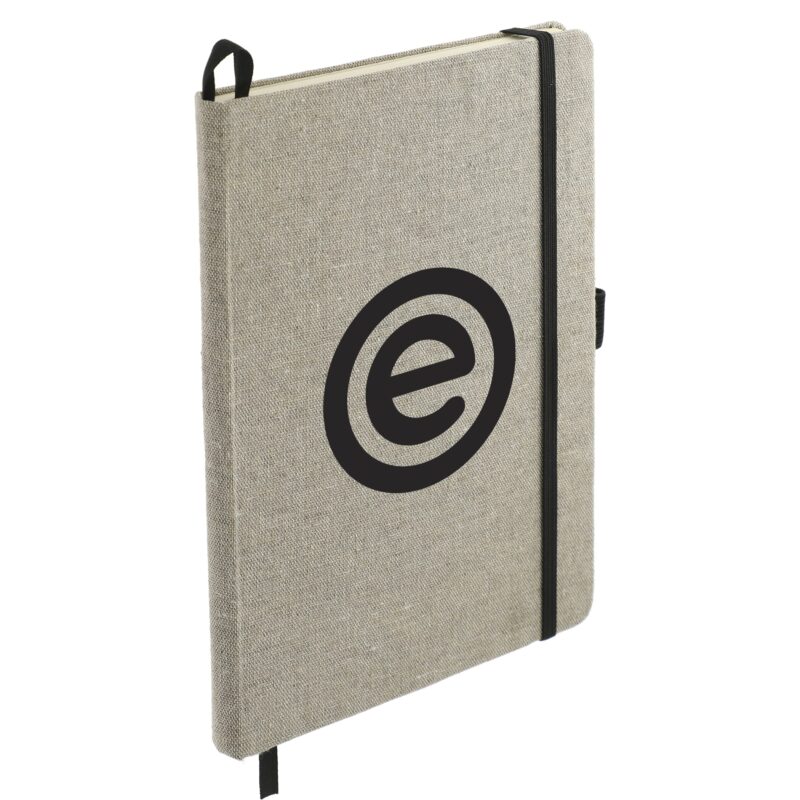 5.5'' x 8.5'' Recycled Cotton Bound Journal - 3