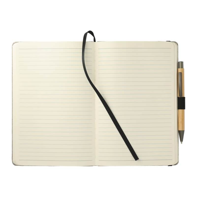 5.5'' x 8.5'' Recycled Cotton Bound Journal Set - 6