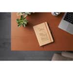 5.5'' x 8.5'' Washable Kraft Stone Bound Journal - 4
