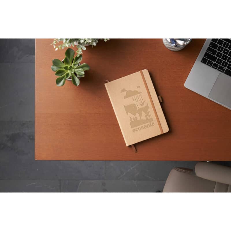 5.5'' x 8.5'' Washable Kraft Stone Bound Journal - 4