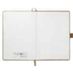 5.5'' x 8.5'' Washable Kraft Stone Bound Journal - 8