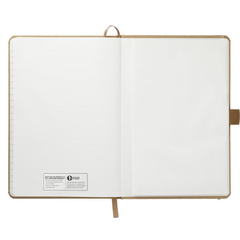 5.5'' x 8.5'' Washable Kraft Stone Bound Journal - 8