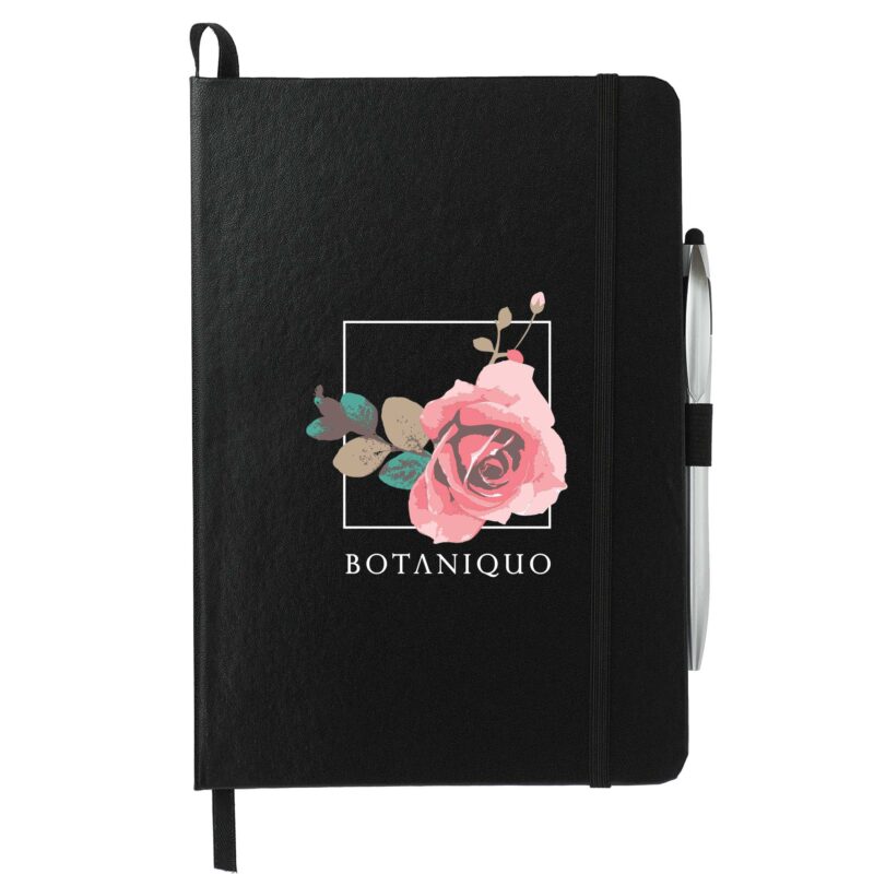 6'' x 8.5'' FSC® Mix Crown Journal with Pen-Stylus