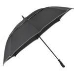 62" rPET Golf Umbrella w/ Reflective Trim - 4