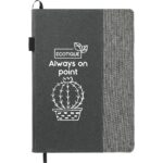 7'' x 10'' FSC® Mix Reclaim rPET Refillable Journal - 4