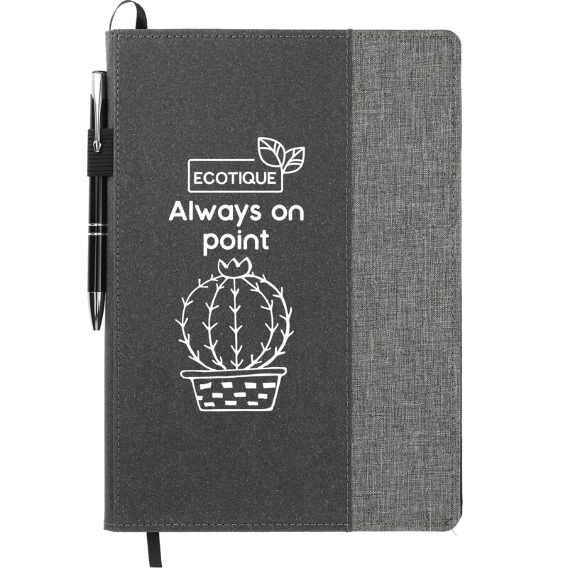 7'' x 10'' FSC® Mix Reclaim rPET Refillable Journal - 5