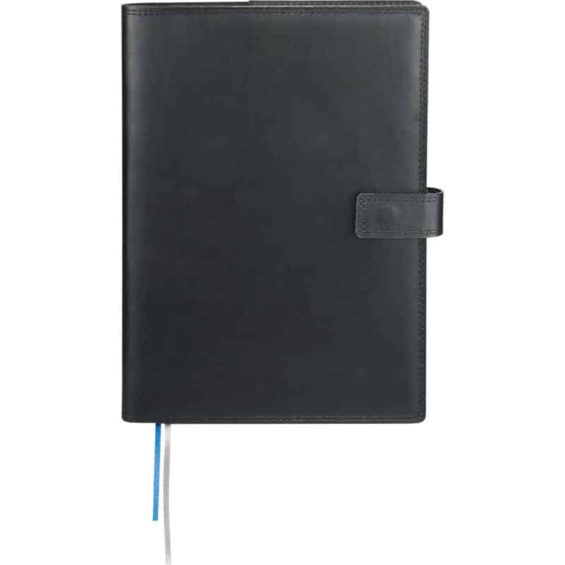 7'' x 10'' FSC® Mix Uptown Refillable Leather Journal - 4