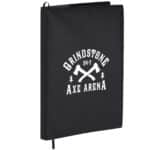 7'' x 10'' Mela Apple Leather Refillable Journal - 3