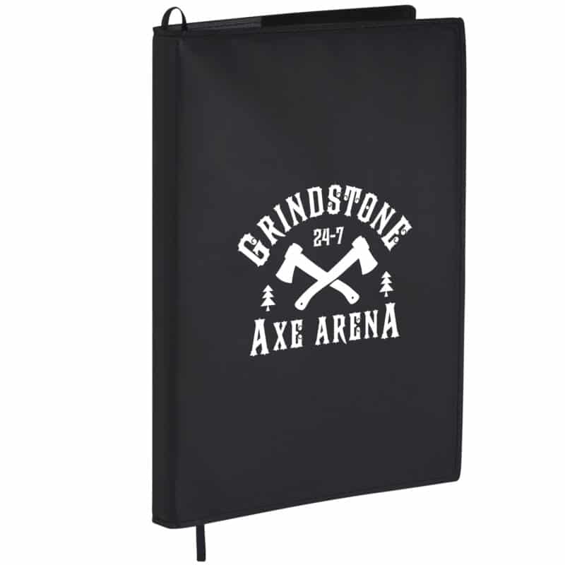 7'' x 10'' Mela Apple Leather Refillable Journal - 3