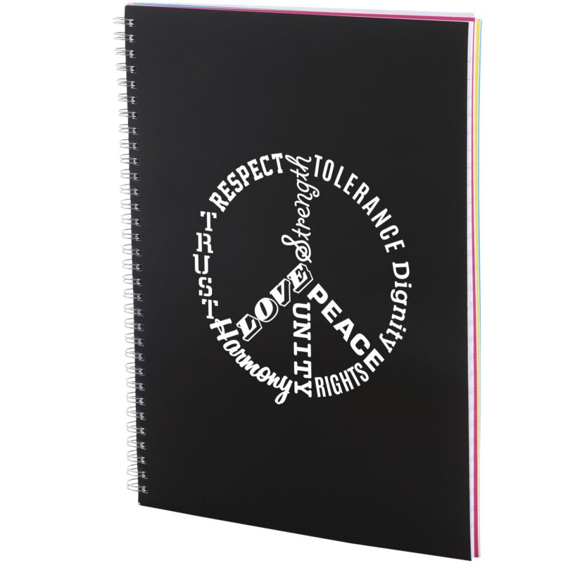 8.5'' x 11'' FSC® Mix Remark 5-subject Notebook - 2