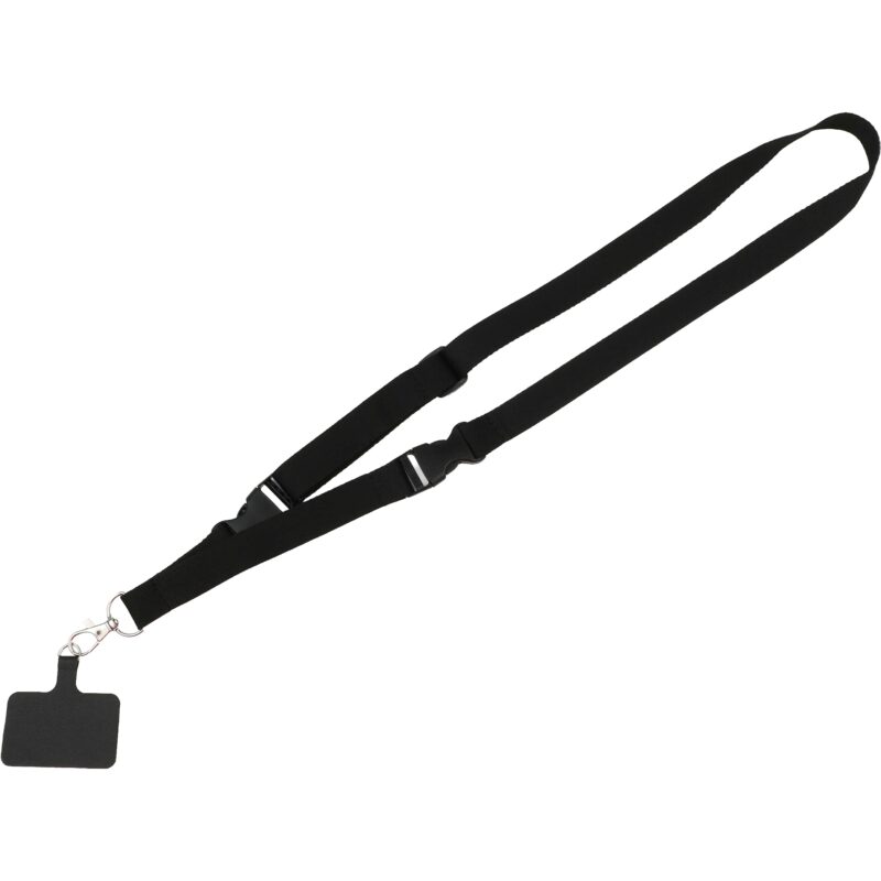 Adjustable Recycled Phone Lanyard - 1