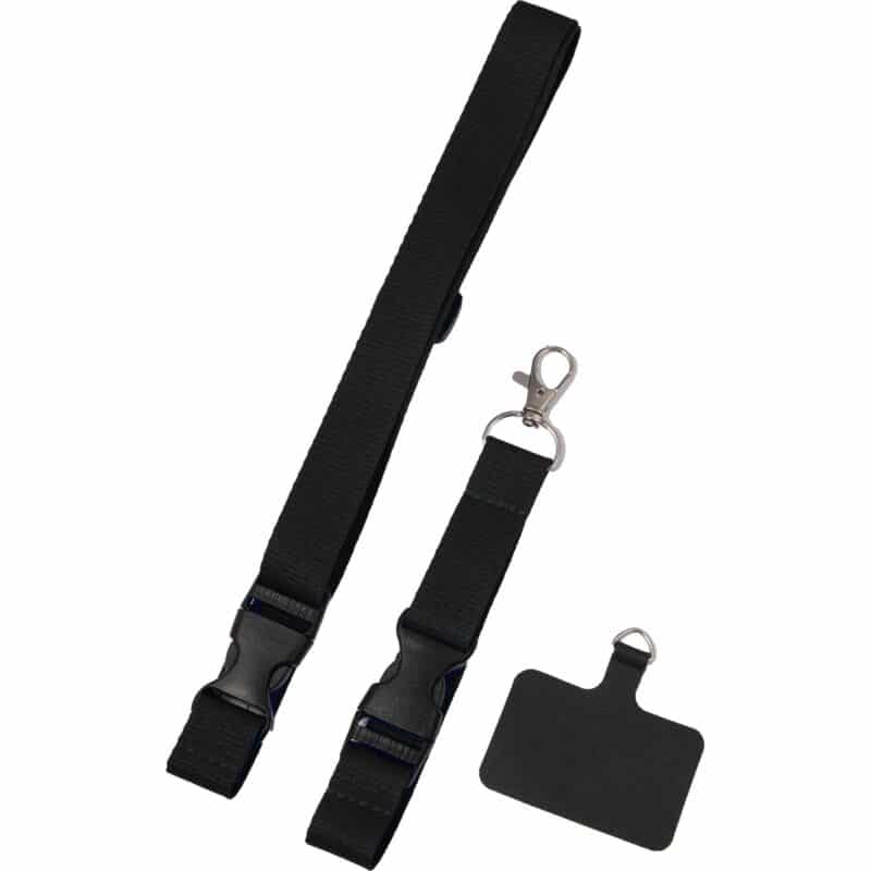 Adjustable Recycled Phone Lanyard - 3