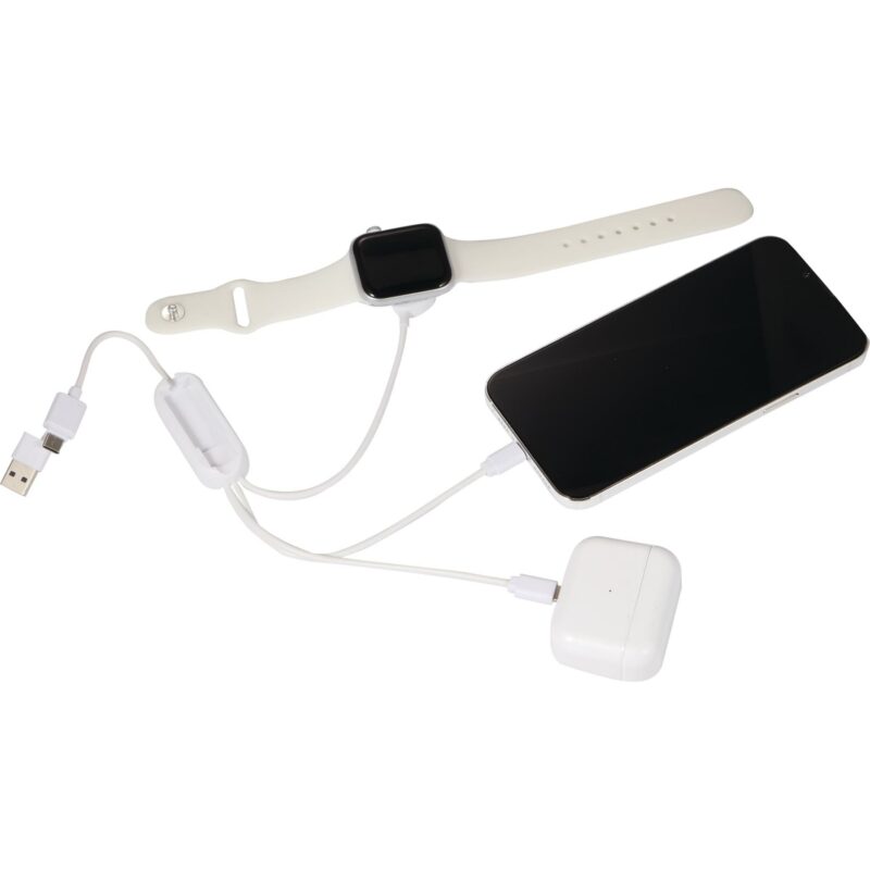 Allcord 5-in-1 Charging Cable with iWatch Charger - 9