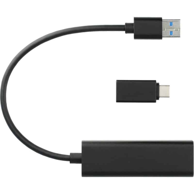 Aluminum 4-Port USB 3.0 Hub with Type C Adapter - 4