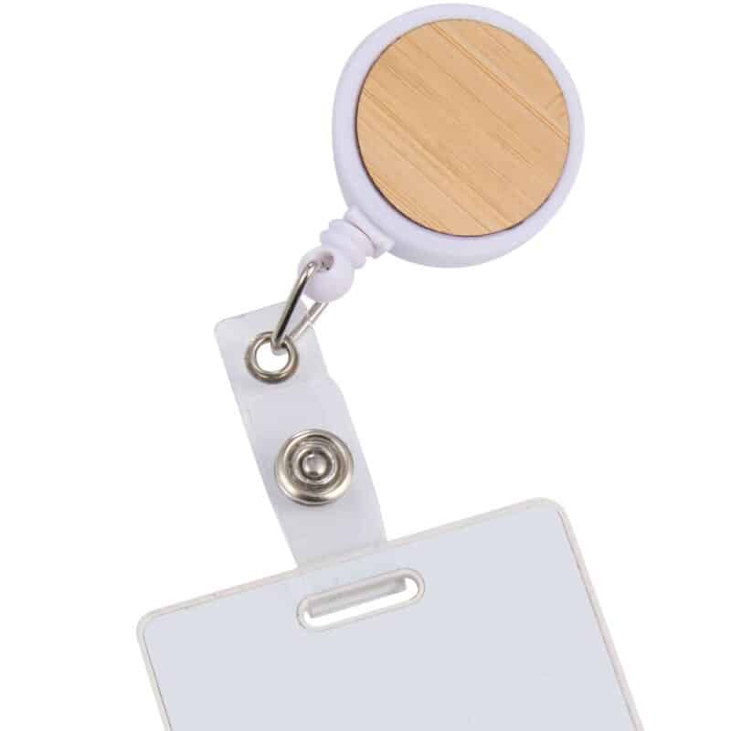 Bamboo Badge Holder - 1