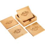 Bamboo Coaster Set - 3