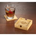 Bamboo Coaster Set - 4