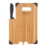 Bamboo Cutting Board with Knife