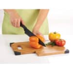 Bamboo Cutting Board with Knife - 6