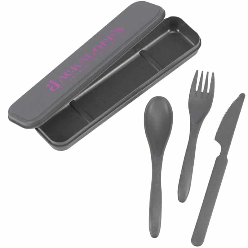 Bamboo Fiber Cutlery Set - 4