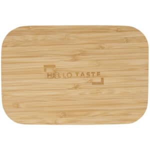 Bamboo Fiber Lunch Box with Cutting Board Lid