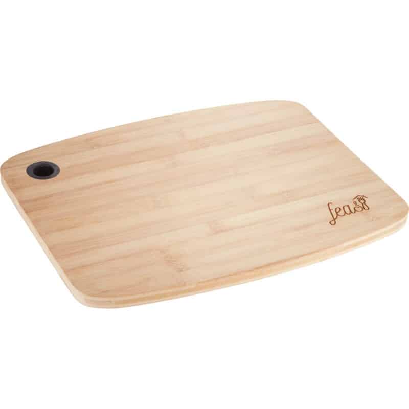 Bamboo Large Cutting Board with Silicone Grip - 2