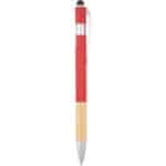 Bamboo and Recycled Aluminum Soft Touch Ballpoint Stylus - 7