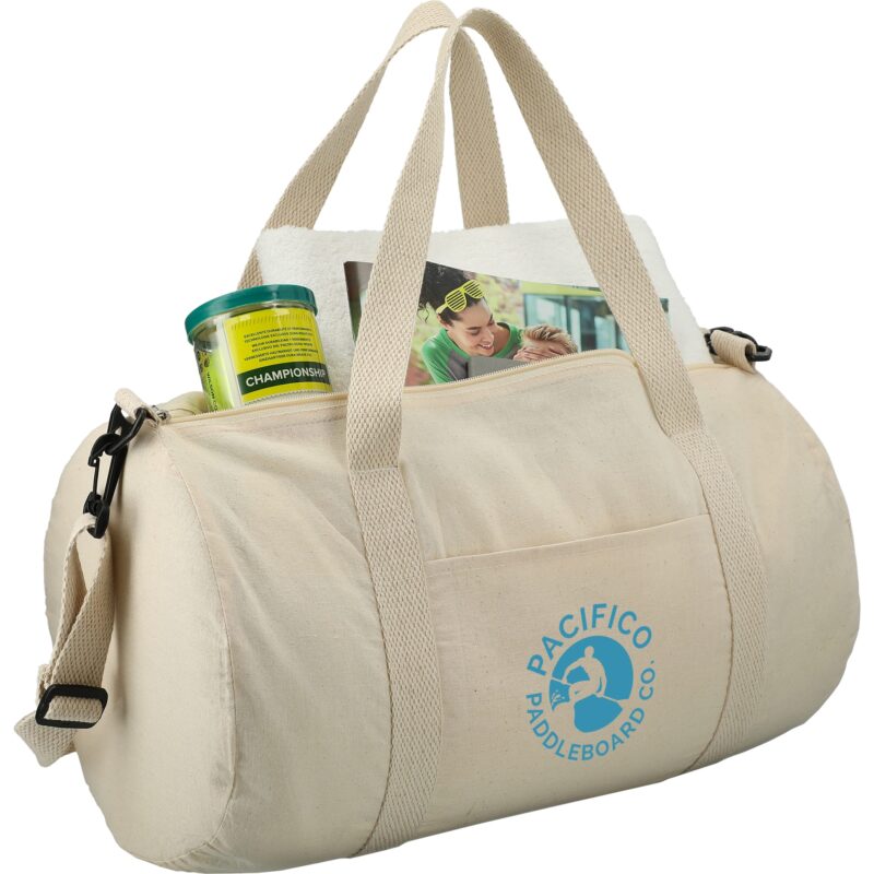 Barrel 18'' 5oz Cotton Canvas Duffle Bag - 6