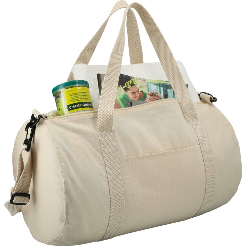 Barrel 18'' 5oz Cotton Canvas Duffle Bag - 9