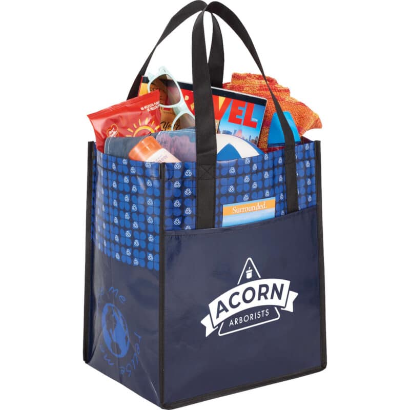 Big Grocery Laminated Non-Woven Tote - 5