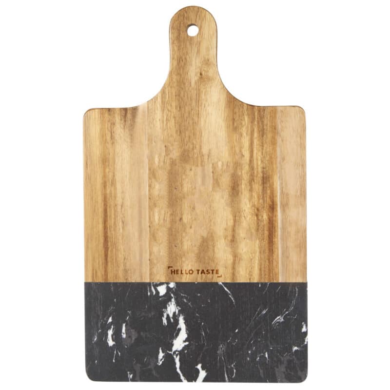 Black Marble and Wood Cutting Board - 5