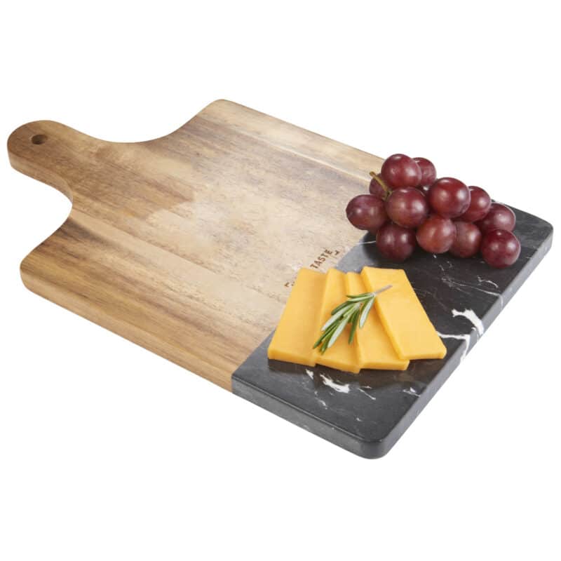 Black Marble and Wood Cutting Board - 6