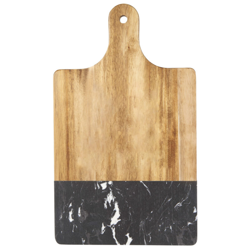 Black Marble and Wood Cutting Board - 9