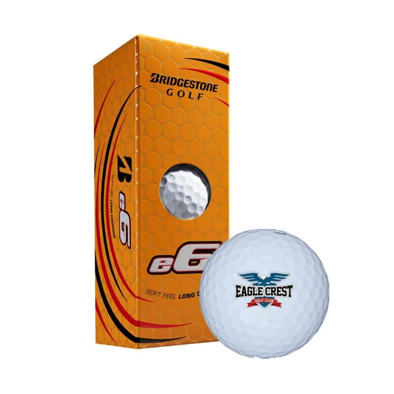 Bridgestone E 6 Soft Golf Balls - 3 Pack - 2