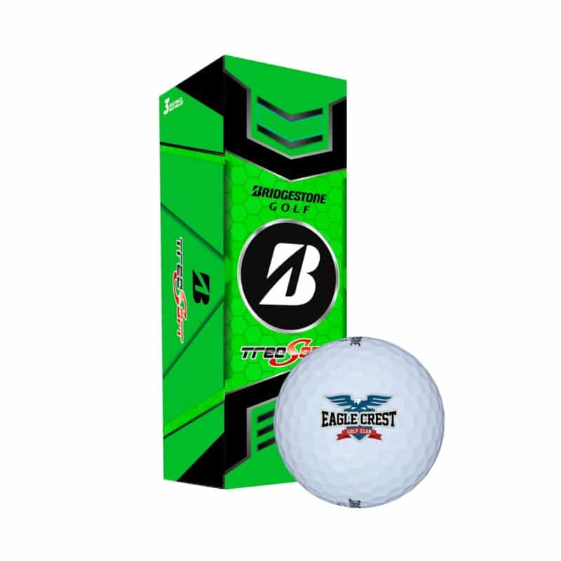 Bridgestone TreoSoft Golf Balls - 3 Pack - 2