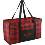 Buffalo Plaid Utility Tote - 2
