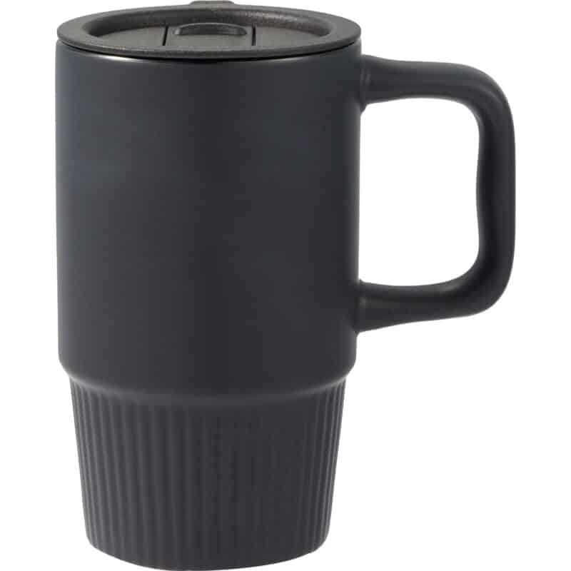 Camden 13oz Ceramic Mug w/ Lid - 1