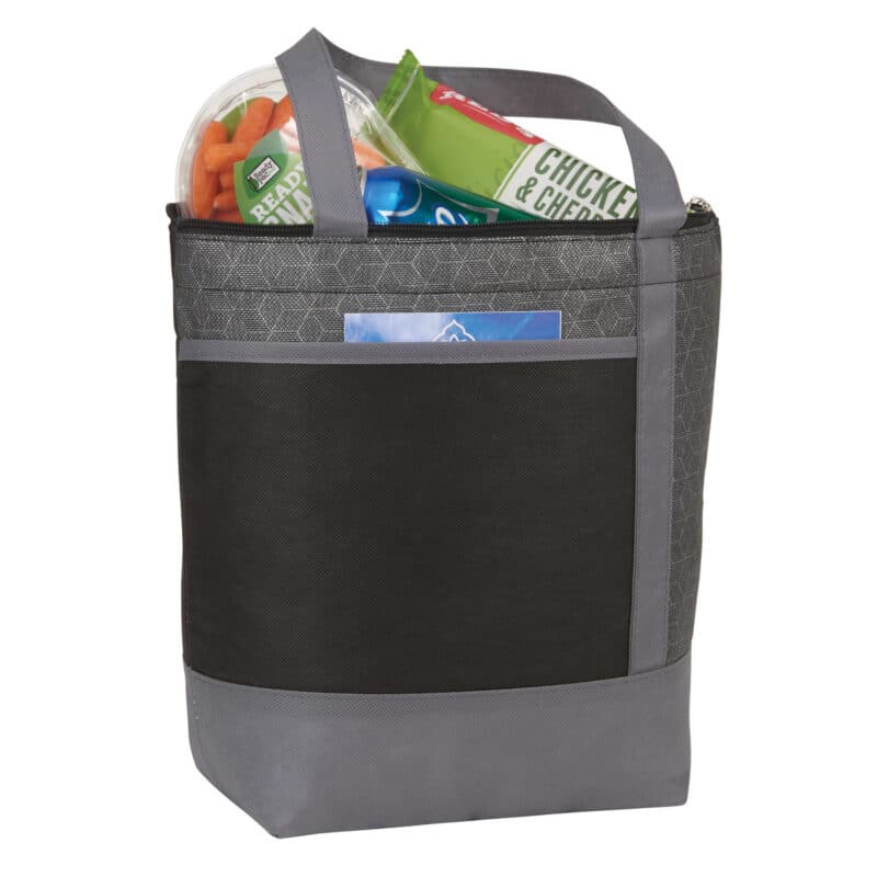 Chrome 9-Can Non-Woven Insulated Cooler Lunch Bag - 6