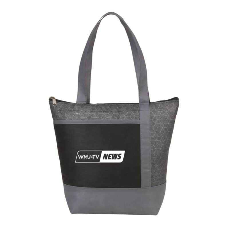 Chrome 9-Can Non-Woven Insulated Cooler Lunch Bag
