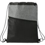 Cross® Weave Zippered Drawstring Bag - 1