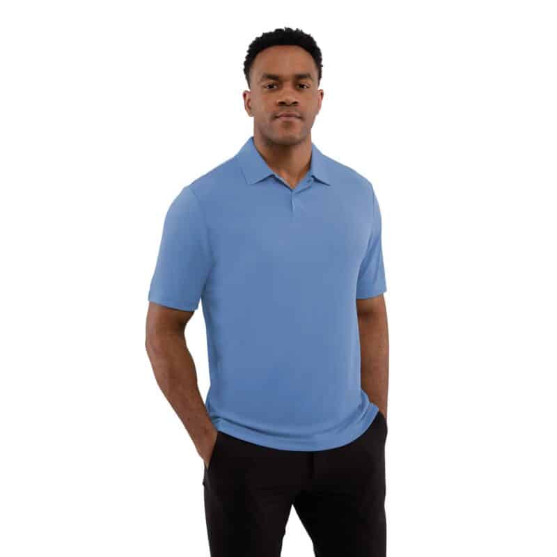 DARA Men's Recycled Tech Polo - 8