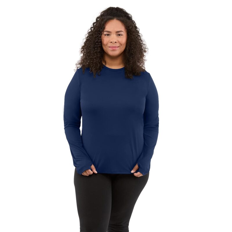 DARA Women's Recycled Long Sleeve Tech Tee - 8